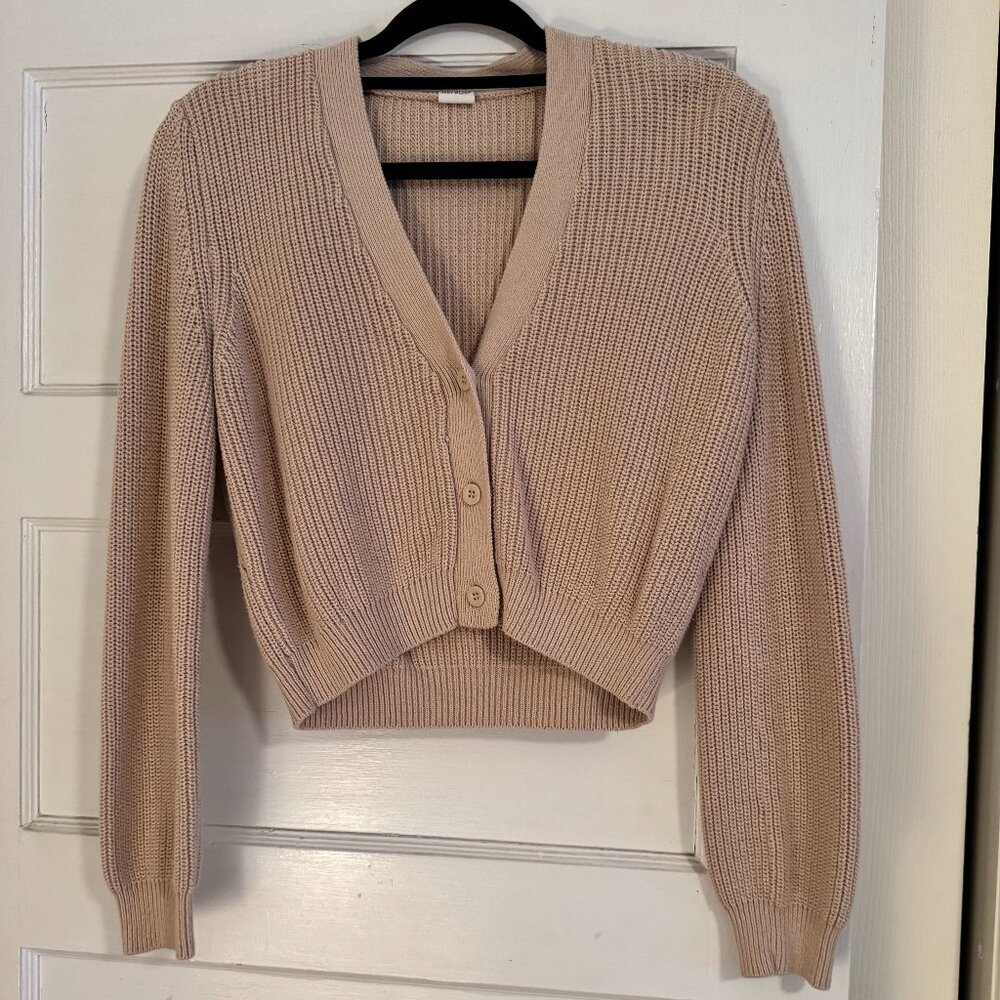 Melrose and Market Tan Cardigan